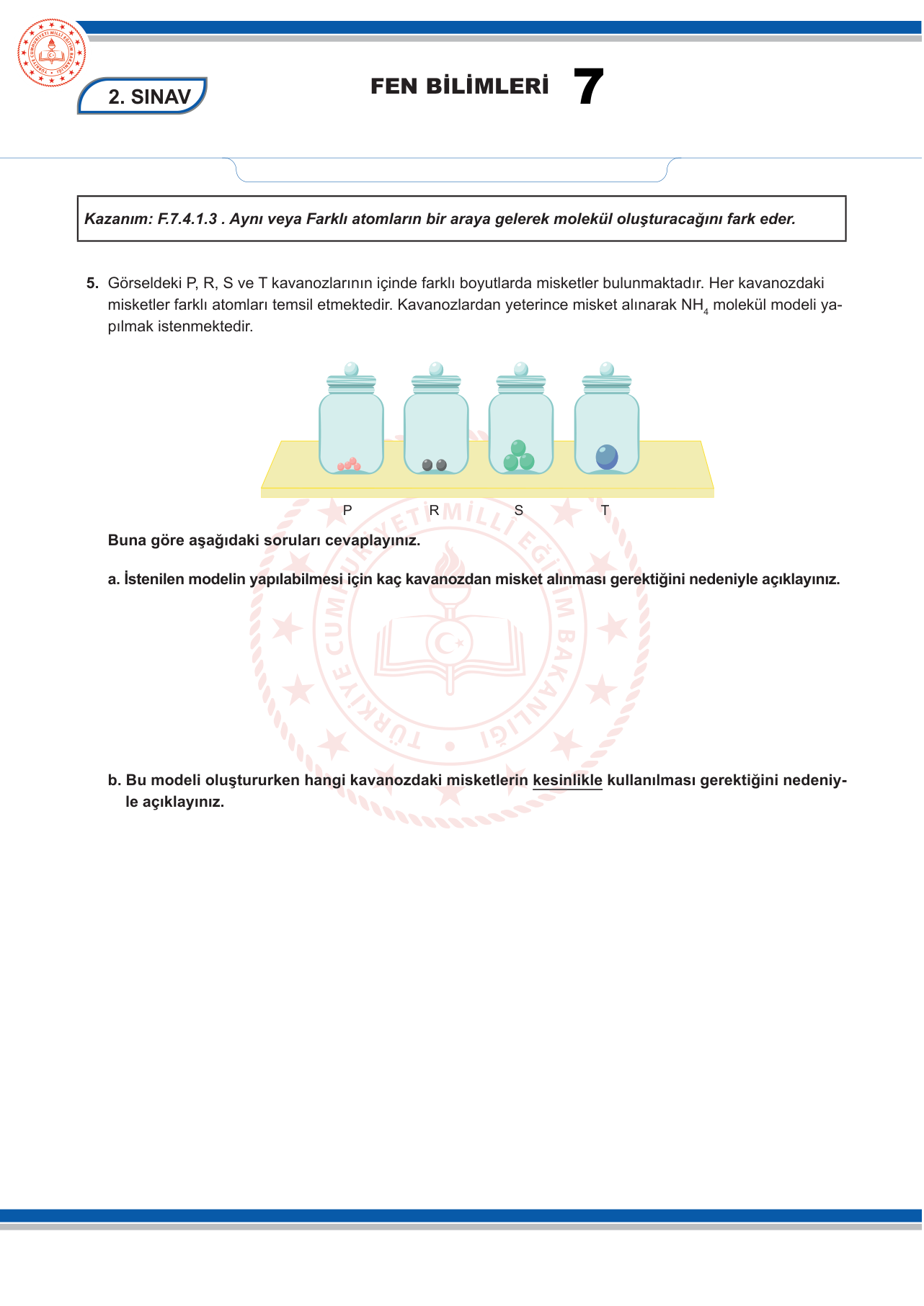 Fen Bilimleri sorusu 18 — 