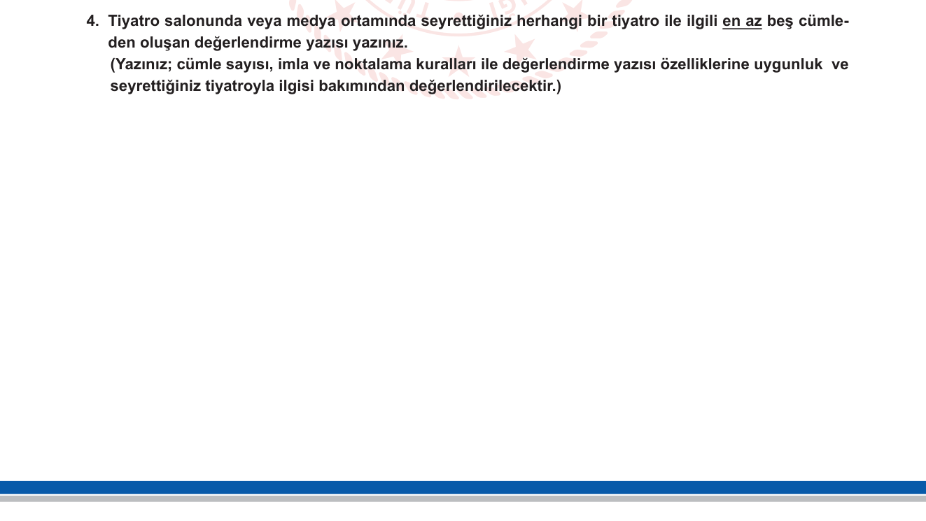 Türk Dili ve Edebiyatı sorusu 22 — 