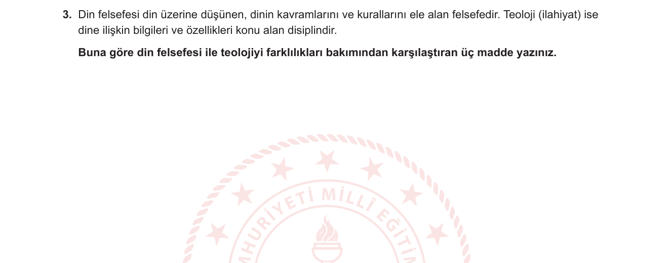 Felsefe sorusu 8 — 