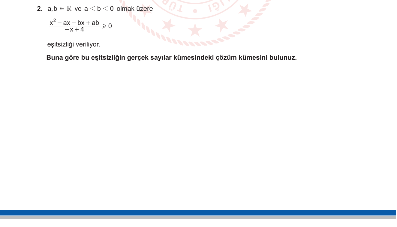 Matematik sorusu 19 — 