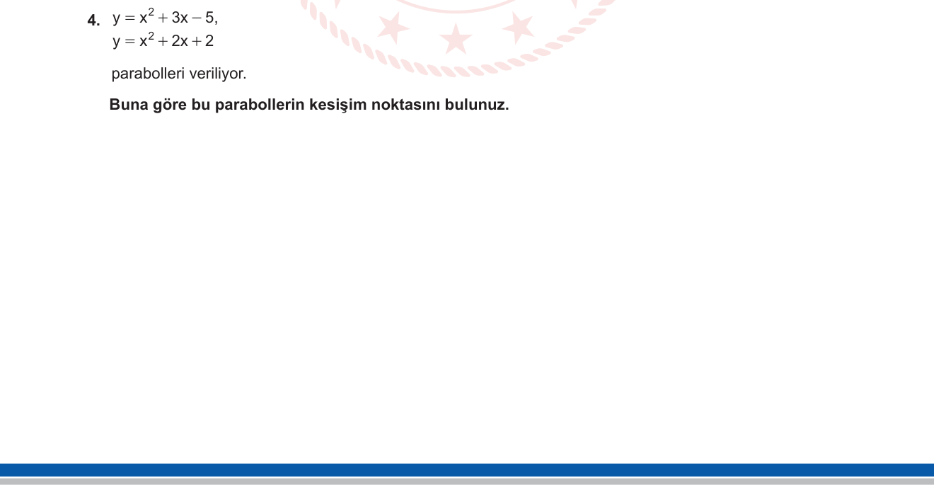 Matematik sorusu 23 — 