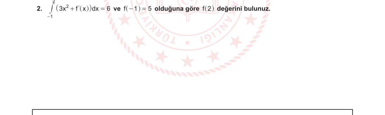 Matematik sorusu 8 — 