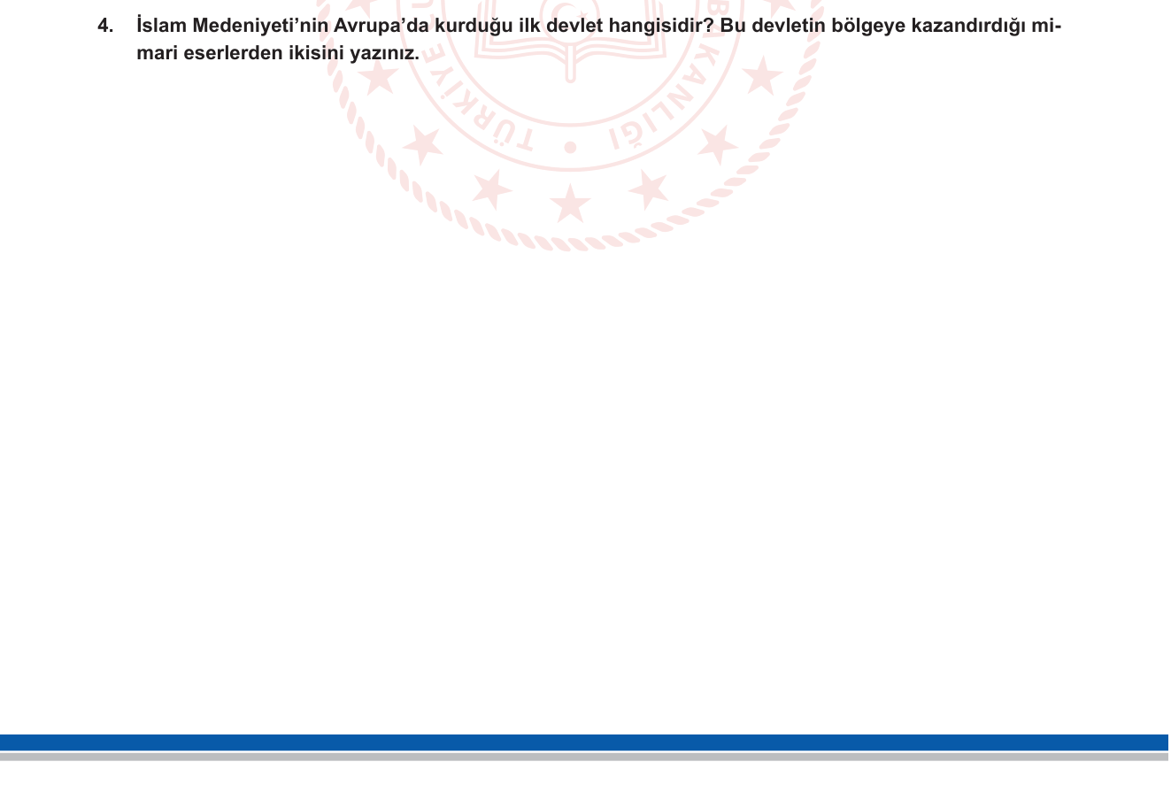Din Kültürü ve Ahlak Bilgisi sorusu 16 — 