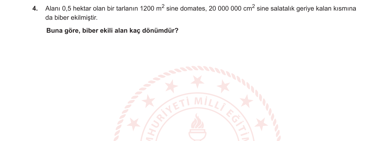 Matematik sorusu 16 — 