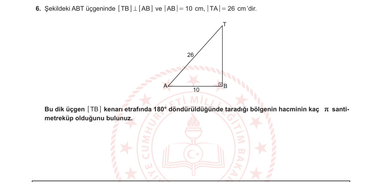 Matematik sorusu 30 — 