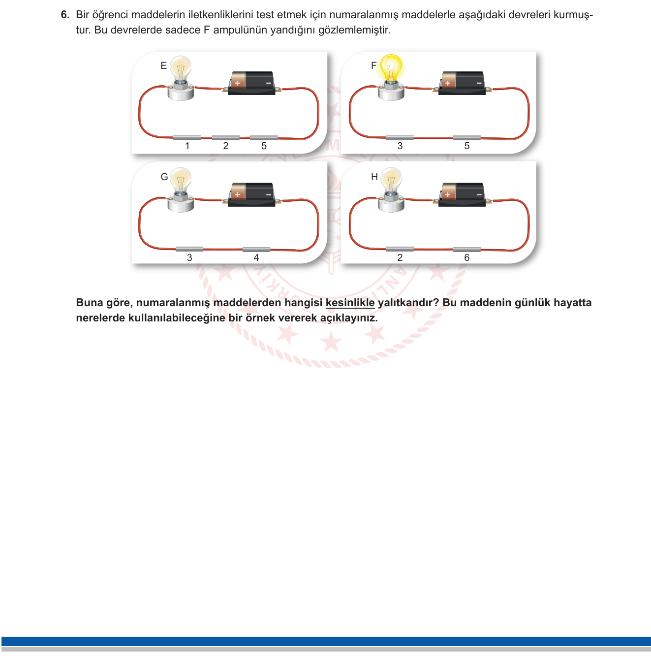 Fen Bilimleri sorusu 13 — 