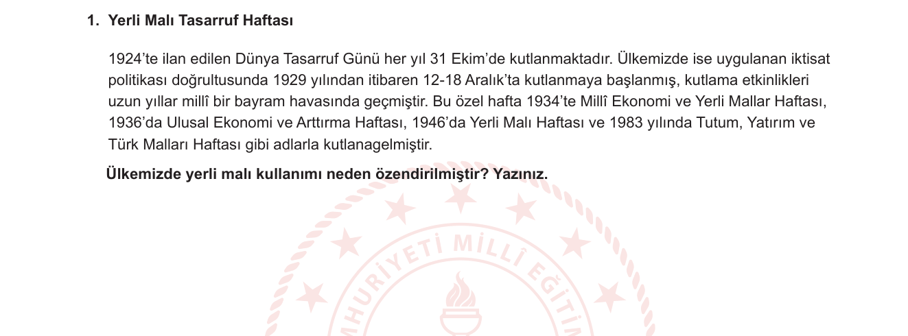 Tarih sorusu 6 — 