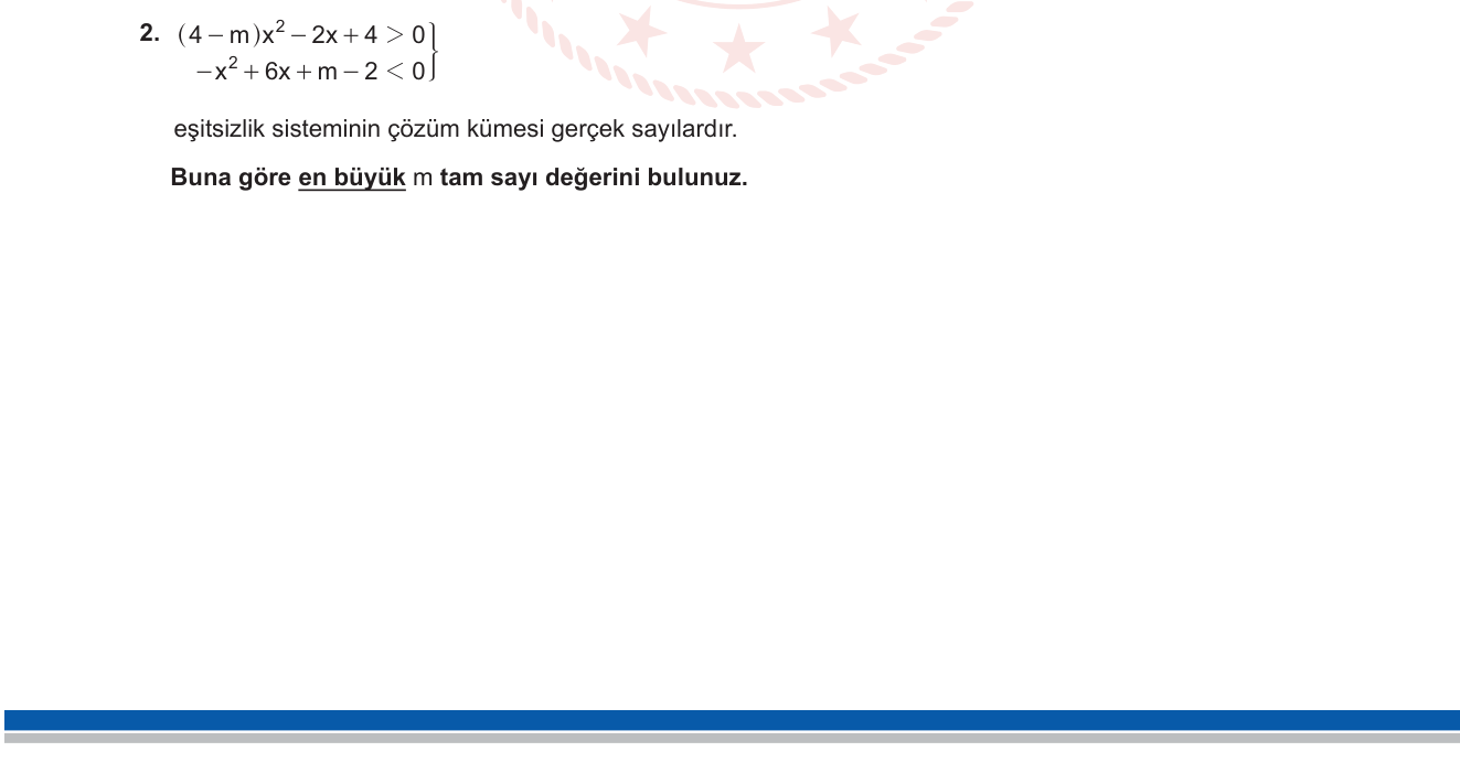 Matematik sorusu 50 — 