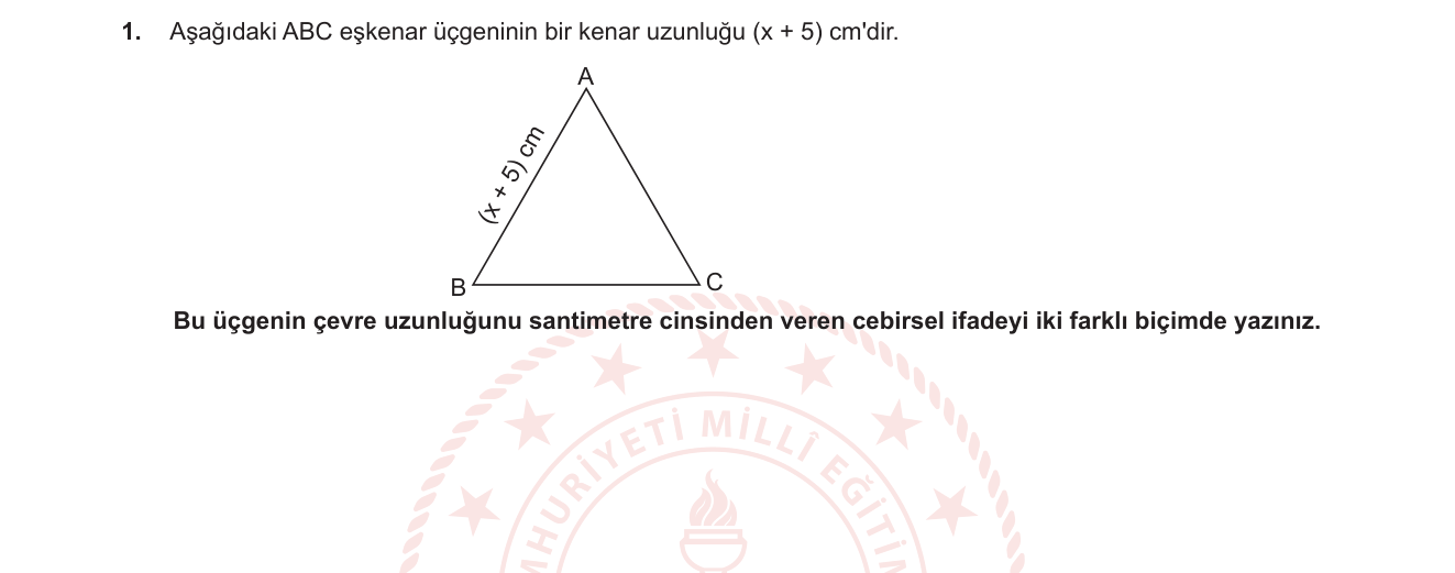 Matematik sorusu 30 — 