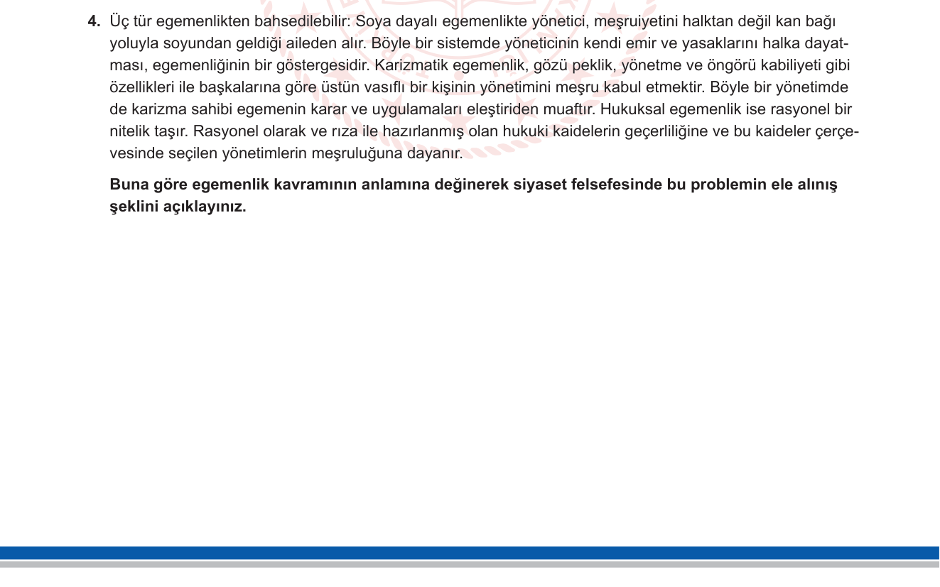 Felsefe sorusu 9 — 