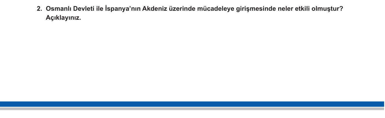 Tarih sorusu 7 — 